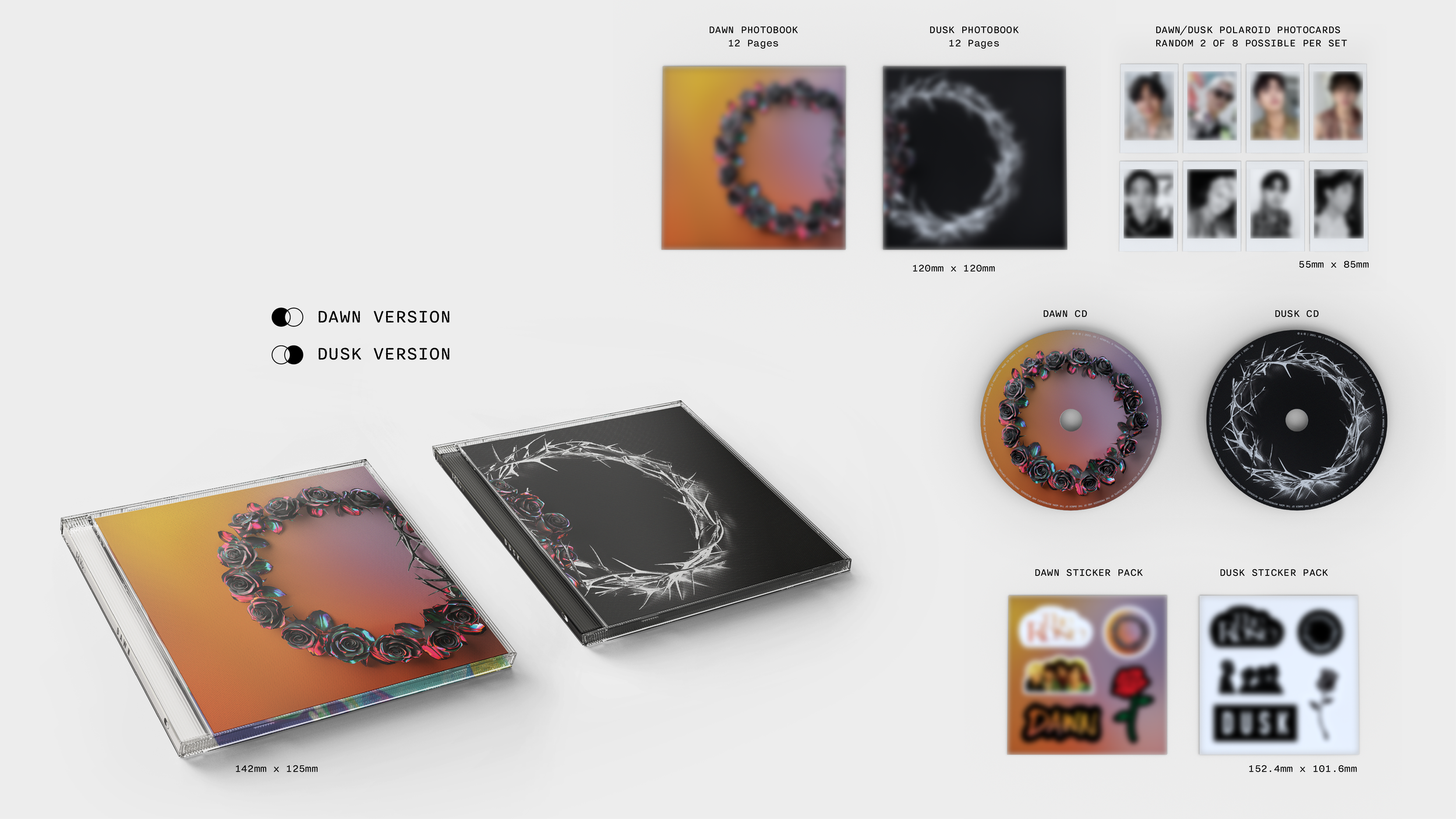 ②LYKN DUSK & DAWN CD フォトカードBセット LYKN Dusk & Dawn コンサート 2025 フォトカード (ウィリアム・レゴ